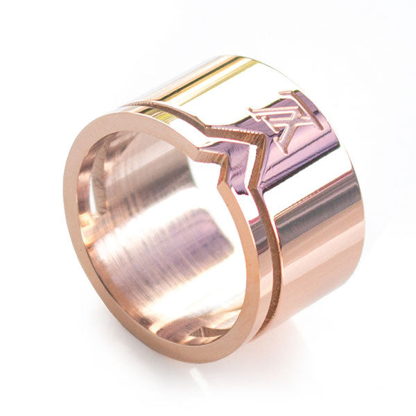 Perhiasan Cincin Wanita Stainless Vernyx LV Wina - VERNYX