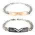 Perhiasan Gelang Couple Stainless Vernyx Real Love - VERNYX