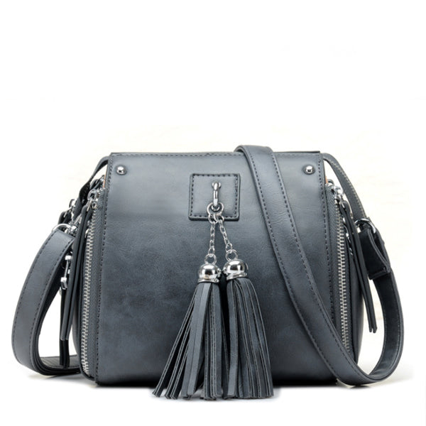 Tas Selempang Wanita Beibaobao Girly Gray - VERNYX