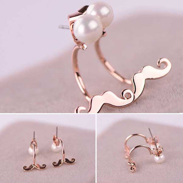 Aksesoris Anting Wanita Vernyx Mustache - VERNYX