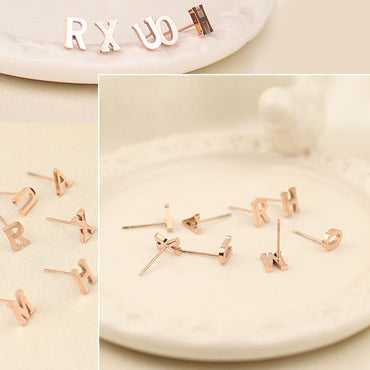 Perhiasan Anting Wanita Vernyx Alphabet - VERNYX