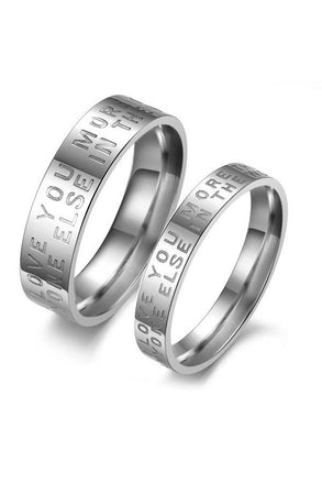 Perhiasan Cincin Couple Pasangan Vernyx More than Everything - VERNYX