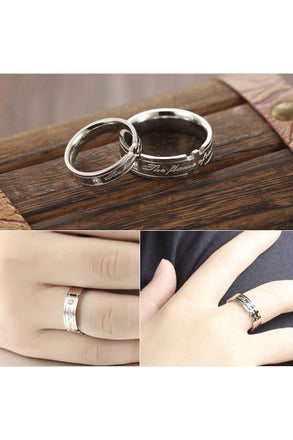 Perhiasan Cincin Couple Pasangan Vernyx Flame of Love - VERNYX