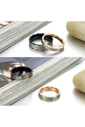 Perhiasan Cincin Couple Pasangan Vernyx Always Love You - VERNYX