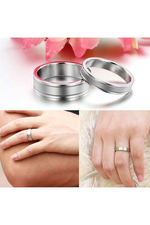Perhiasan Cincin Couple Pasangan Vernyx Steel Lover - VERNYX