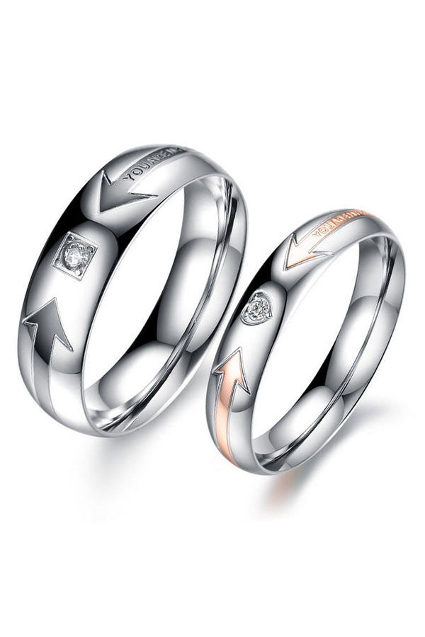 Perhiasan Cincin Couple Pasangan Vernyx Hit Our Love - VERNYX