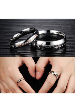 Perhiasan Cincin Couple Pasangan Vernyx Hit Our Love - VERNYX
