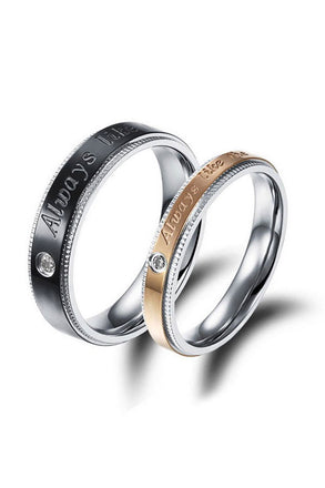 Perhiasan Cincin Couple Pasangan Vernyx Always Lovers - VERNYX