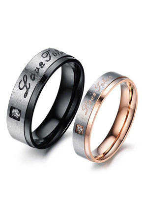 Perhiasan Cincin Couple Pasangan Vernyx Love Token - VERNYX