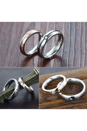 Perhiasan Cincin Couple Pasangan Vernyx Wonder Amour - VERNYX