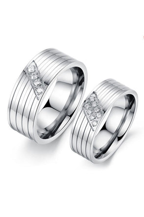 Perhiasan Cincin Couple Pasangan Vernyx Elder Fiance - VERNYX