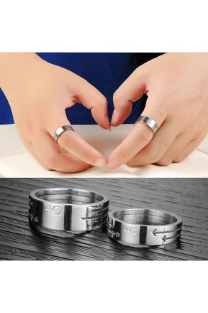 Perhiasan Cincin Couple Pasangan Vernyx Gender Lover - VERNYX