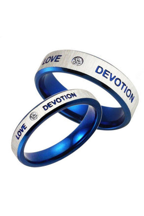 Perhiasan Cincin Couple Pasangan Vernyx Love Devotion - VERNYX