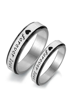 Perhiasan Cincin Couple Pasangan Vernyx Forever Love - VERNYX