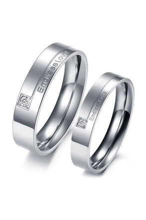 Perhiasan Cincin Couple Pasangan Vernyx Endless Love - VERNYX