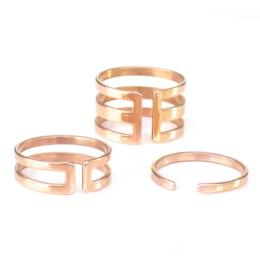 Perhiasan Cincin Wanita Vernyx 3 in 1 - VERNYX