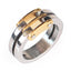 Perhiasan Cincin Stainless Pria Vernyx Embrace Gold