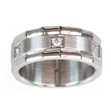 Perhiasan Cincin Stainless Pria / Wanita Vernyx Fracture - VERNYX