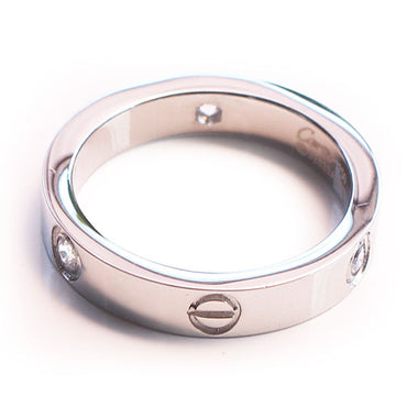 Perhiasan Cincin Stainless Vernyx Screw Crystal - VERNYX