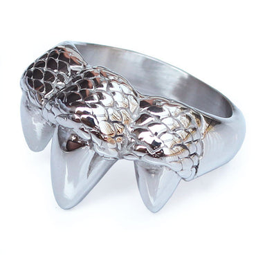 Perhiasan Cincin Gothic Stainless Pria Vernyx Amphi Claw - VERNYX