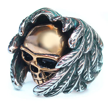 Perhiasan Cincin Gothic Stainless Pria Vernyx Guardian Soul - VERNYX