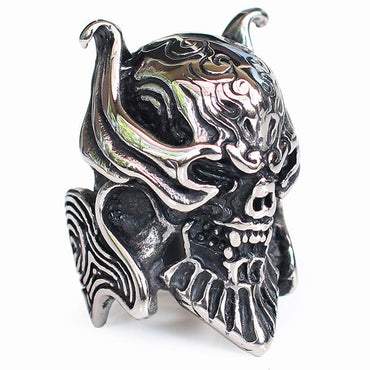Perhiasan Cincin Gothic Stainless Vernyx Pria Doom Bringer - VERNYX