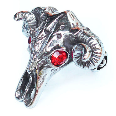Perhiasan Cincin Gothic Stainless Pria Vernyx Belphegor - VERNYX