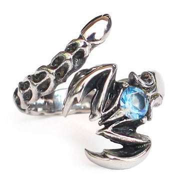 Perhiasan Cincin Gothic Stainless Pria Vernyx Sand King - VERNYX