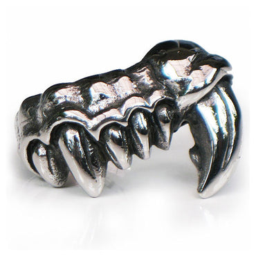 Perhiasan Cincin Gothic Stainless Pria Vernyx Primal - VERNYX