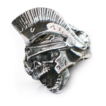 Perhiasan Cincin Gothic Stainless Pria Vernyx Fallen Spartan - VERNYX