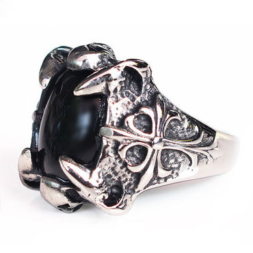 Perhiasan Cincin Gothic Stainless Pria Vernyx Black Sails - VERNYX