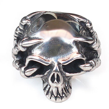 Perhiasan Cincin Gothic Stainless Vernyx Pria Skull Cruiser - VERNYX