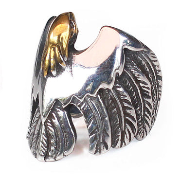 Perhiasan Cincin Gothic Stainless Vernyx Pria Shield - VERNYX