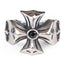 Perhiasan Cincin Gothic Stainless Vernyx Pria Reverse Independent