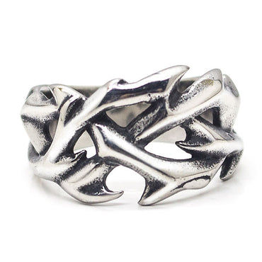 Perhiasan Cincin Gothic Pria Vernyx Briarthorn - VERNYX