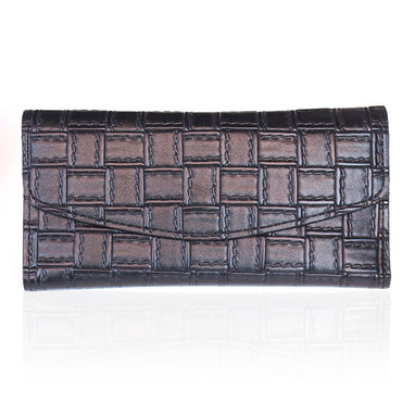 Dompet Panjang Wanita Vernyx Square Braided - VERNYX