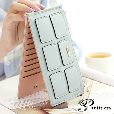 Dompet Panjang Kartu Wanita Pretty Zys Shape of Card - VERNYX