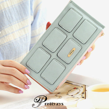 Dompet Panjang Kartu Wanita Pretty Zys Shape of Card - VERNYX