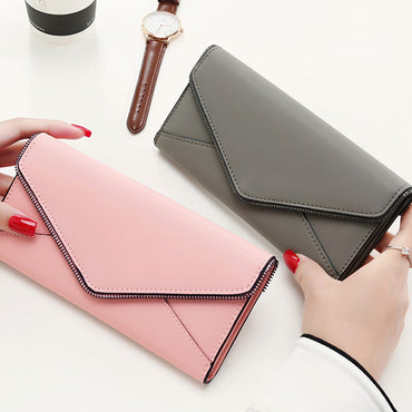 Dompet Panjang Wanita Queen Star Zipper Envelope - VERNYX