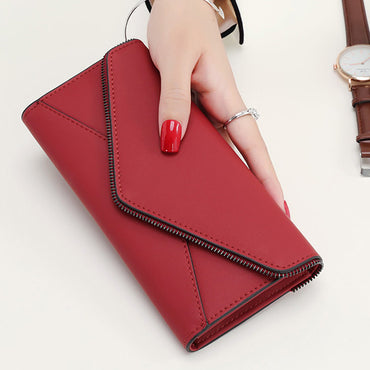 Dompet Panjang Wanita Queen Star Zipper Envelope - VERNYX