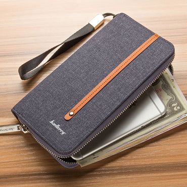 Dompet Panjang Pria Baellerry Menly Denim - VERNYX