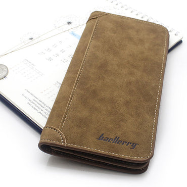 Dompet Kulit Fashion Pria Baellerry Casual Sand - VERNYX