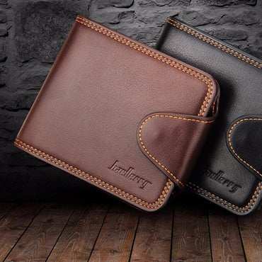 Dompet Kulit Fashion Pria Baellerry Dash Line - VERNYX