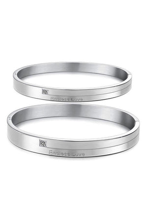 Perhiasan Gelang Couple Pasangan Endless Love - VERNYX