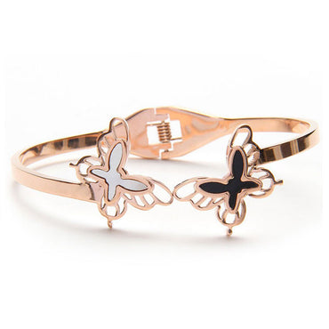 Perhiasan Gelang Stainless Wanita Vernyx Couple Butterfly - VERNYX