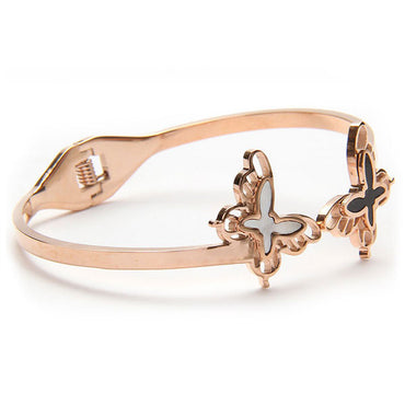 Perhiasan Gelang Stainless Wanita Vernyx Couple Butterfly - VERNYX