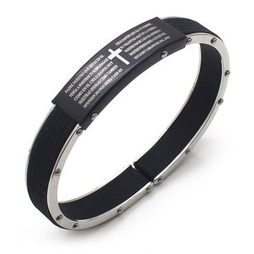 Perhiasan Gelang Salib Pria Vernyx Vessel Cross - VERNYX