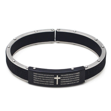 Perhiasan Gelang Salib Pria Vernyx Vessel Cross - VERNYX