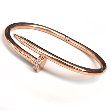 Perhiasan Gelang Stainless Wanita Vernyx Nail lt