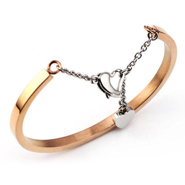 Perhiasan Gelang Stainless Wanita Vernyx Love Ornament - VERNYX